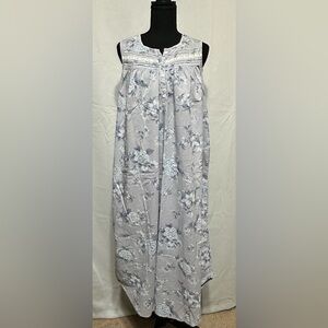 GILLIGAN O'MALLEY 1970 Blue Sleeveless Night Gown Size M